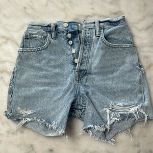 Agolde High Rise Jean Short